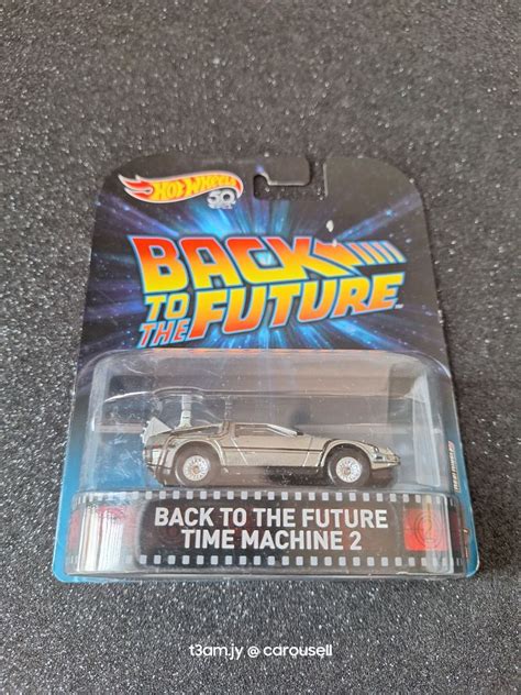 Hot Wheels Back To The Future Time Machine Mr Fusion Retro