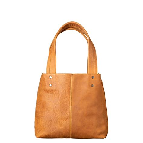 Small Weekend Leather Tote