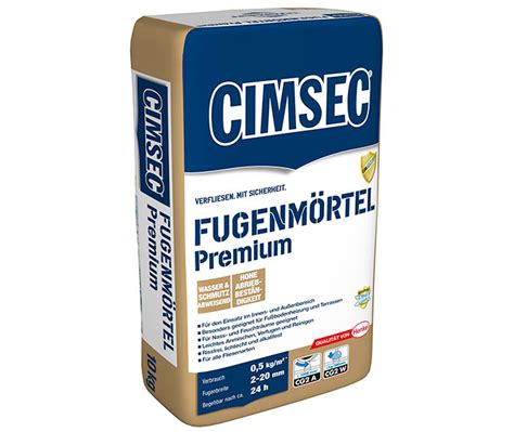 Premium Fugenmörtel CIMSEC