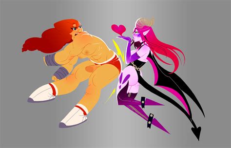 Futa Libre Liona X Lilith Fight By Saffice Hentai Foundry