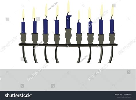 Hanukkah Cartoons Set Cute Clipart Collection Stock Vector Royalty Free 2197847083 Shutterstock