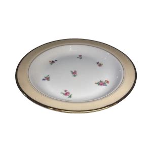 Lot De Assiettes Creuses En Porcelaine De Luxe Cnp D Cor Floral D