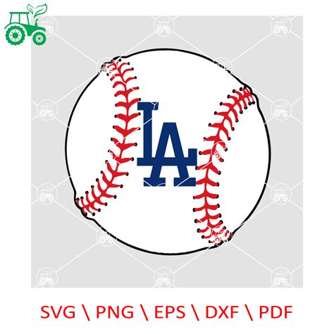 Los Angeles Dodgers svg, Sports Logo Svg, MLB svg, baseball - Inspire ...