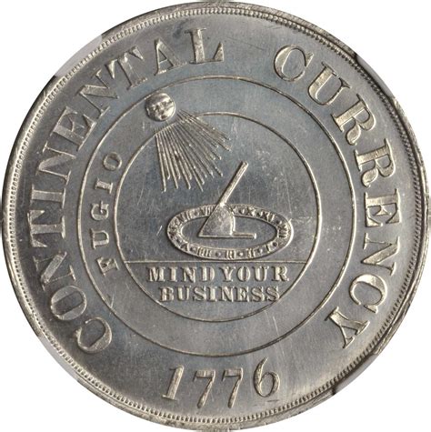 1776 Dated Continental Dollar Restrike By Bowers