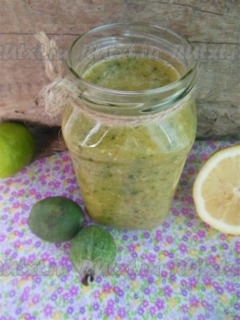 Фейхоа с медом и лимоном: 9 фото в рецепте