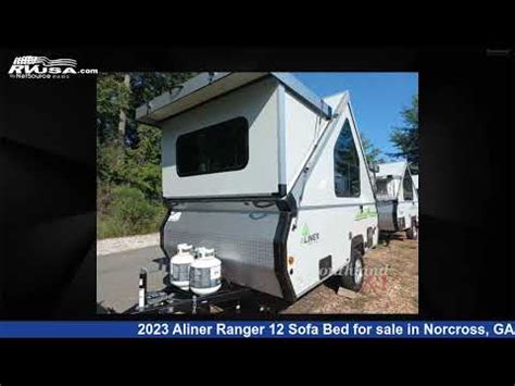 Beautiful 2023 Aliner Ranger 12 Sofa Bed Popup RV For Sale In Norcross