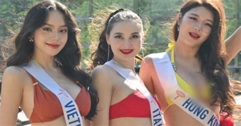 Thanh Thủy và dàn thí sinh Miss International 2024 diện bikini nóng bỏng
