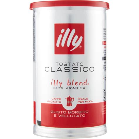 Caffè macinato tostato classico 100 arabica ILLY 185 G Coop Shop