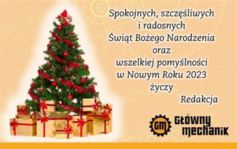 Szczęśliwych Świąt Bożego Narodzenia oraz pomyślności w Nowym Roku 2023