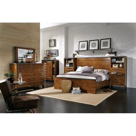 I Ck Aspen Home Furniture Rockland Bedroom King Panel Ck