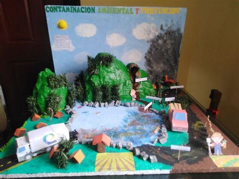 Maqueta Contaminaci N Ambiental