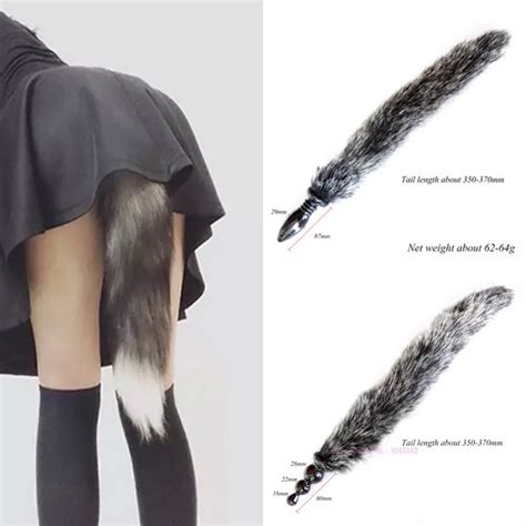 Plugue Anal Brinquedos Sexuais Calda De Raposa Shopee Brasil