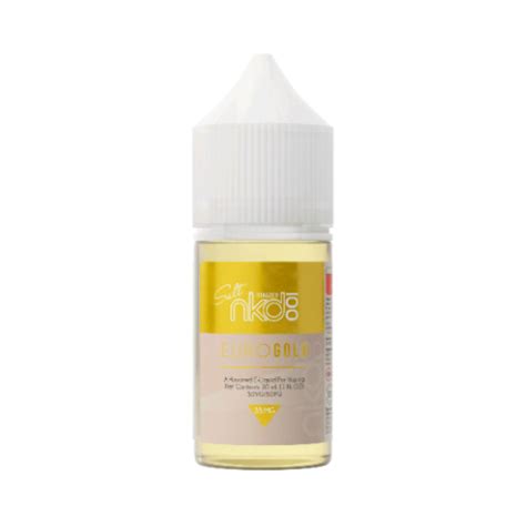 Naked Salt Euro Gold Vape Juice Ml Nicotine Salt E Liquid