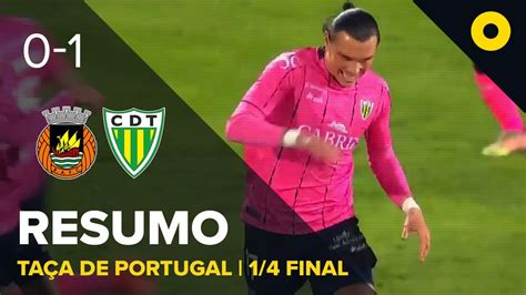 Resumo Rio Ave 0 1 Tondela Taça de Portugal SPORT TV YouTube