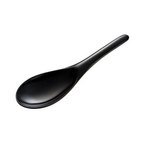 Gourmac 8 Inch Melamine Rice And Wok Spoon Black 1 Ea Kroger