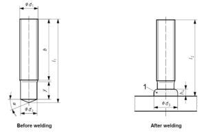 threaded stud welding sino stone