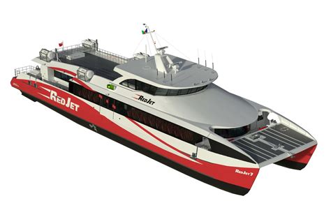 ArtStation - Red Jet 7 Passenger ferry | Resources