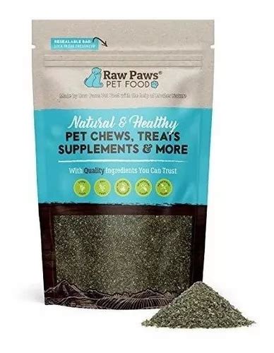 Raw Paws Organic Sea Kelp Para Perros Y Gatos 4 Oz Yodo Envío Gratis