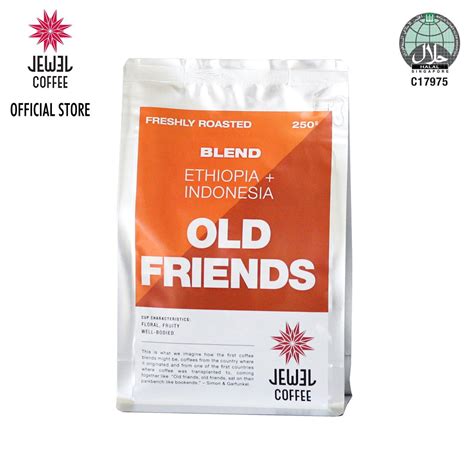 Jewel Coffee Old Friends Blend Coffee Beans Ntuc Fairprice