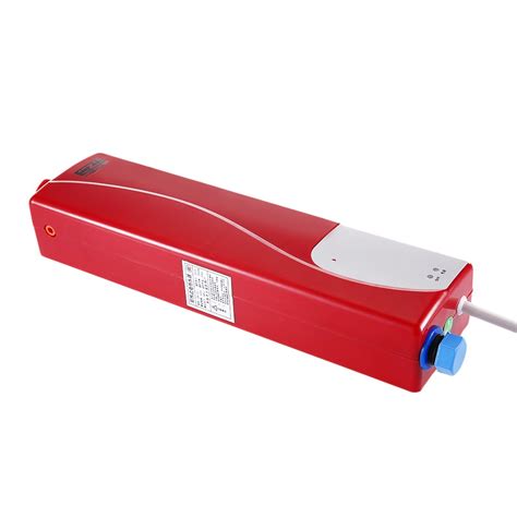 W Mini Eu Elegant Instant Hot Water Heater Electric Indoor Tankless Water Heater For