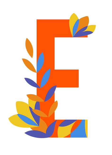 Letter E Alphabet Capital Png Photo