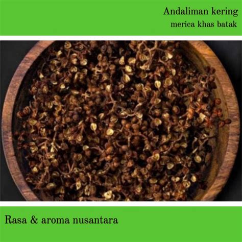 Promo Andaliman Kering Gr Bumbu Khas Medan Batak Kota