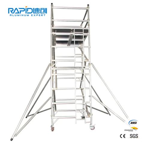 Asnz Approved Aluminium Ringlock Scaffolding Tower Building Material