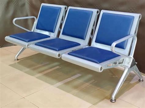 3 Link Heavy Padded Office Visitors Bench Myoffice Furniture