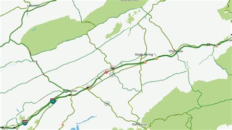 East Coast Interstate 81 Map