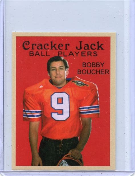 The Waterboy BOBBY BOUCHER 2021 Cracker Jack Series 2 - Etsy