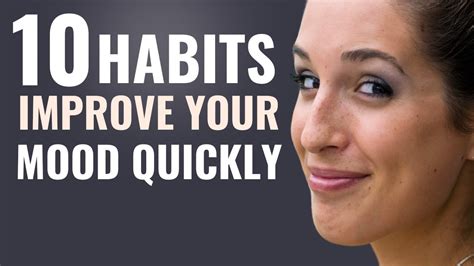 10 Habits To Improve Your Mood Instantly Youtube