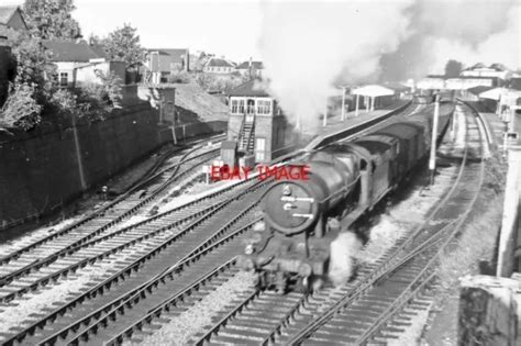 PHOTO GWR Loco No 4706 At Newbury Railway Station Dml 1960 1 90