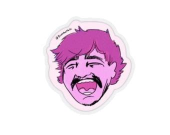 Sticker Pedro Pascal Meme Etsy