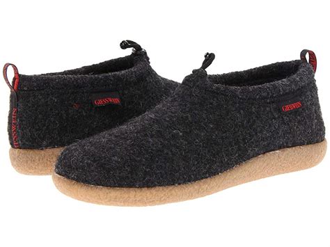 Giesswein Vent (Black) Slippers - Slippers.com - Shop Comfy