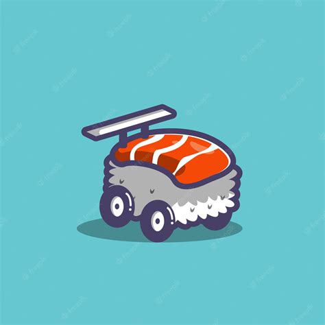 Premium Vector Japanese Food Sushi Vector Illustration