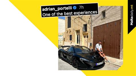 Adrian Portelli Ends European Tour With McLaren P1 In Gozo