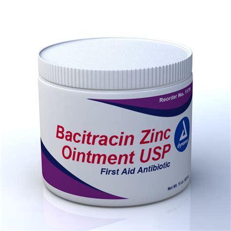 Bacitracin Zinc Ointment 15 Oz Jar