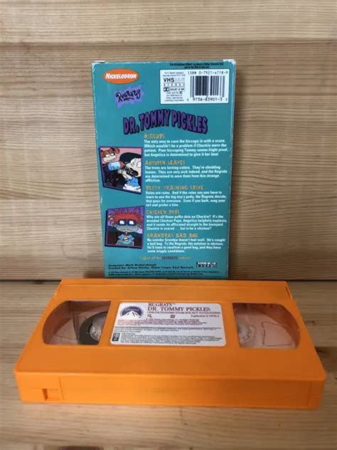 Rugrats Dr Tommy Pickles Vhs Video Tape Nickelodeon Klasky