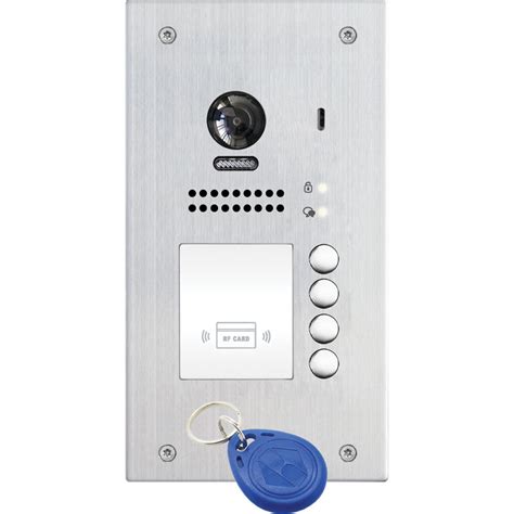 Външен панел с камера с 4 бутона - DVC - Пролок Системс