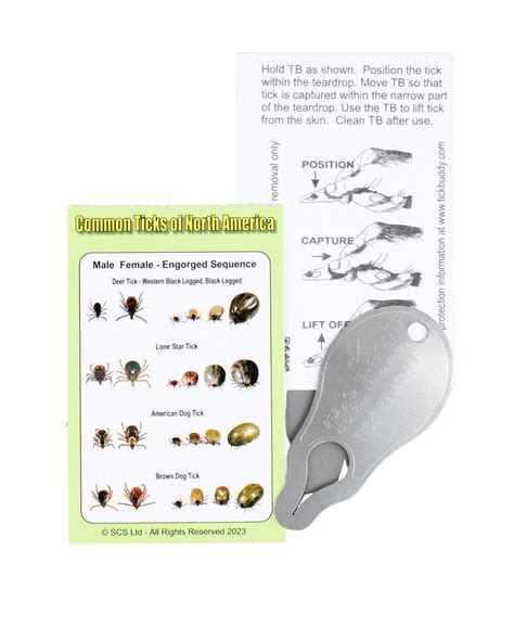 Tick Buddy Stainless Steel Tick Remover Tool - NEW PRODUCT – SCS Mall