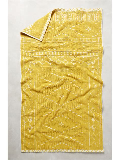 Anthropologie Bathroom Towels at Aaron Johnson blog