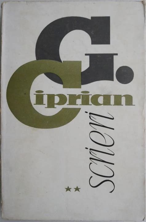 Scrieri Ii Teatru G Ciprian