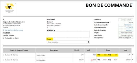 Comment Cr Er Et Ajouter Des Bons De Commande Fournisseur