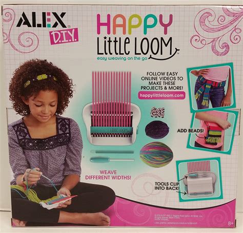 Alex Diy Happy Little Loom Kit Handheld Weaving Loom Kit Etsy