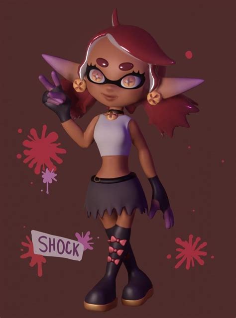 My Splatoon Fan Idols Recently Updated 3d Models Rsplatoon
