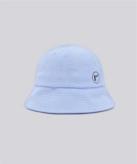 MUSINSA ROLAROLA TERRY BUCKET HAT BLUE