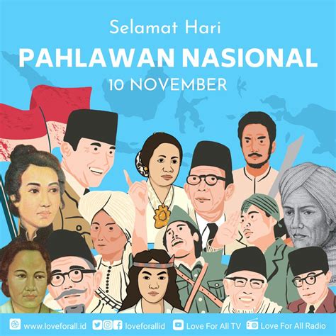 Mengaplikasikan Teladan Para Pahlawan Love For All