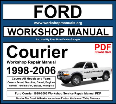 Ford Courier 1998 2006 Workshop Repair Manual Download Pdf