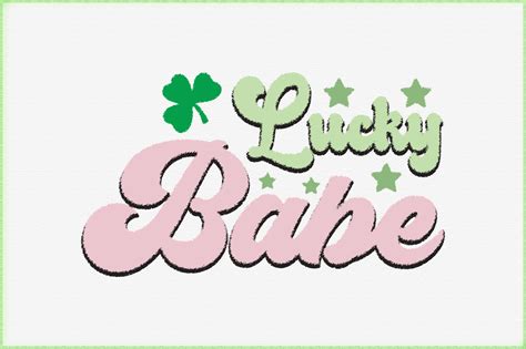Lucky Babe Sublimation Graphic By Mahmudar Rahman Creative Fabrica