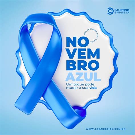 Qual A Cor De Novembro - Página 8 – Modelos gratuitos e personalizáveis de Novembro Azul - Canva